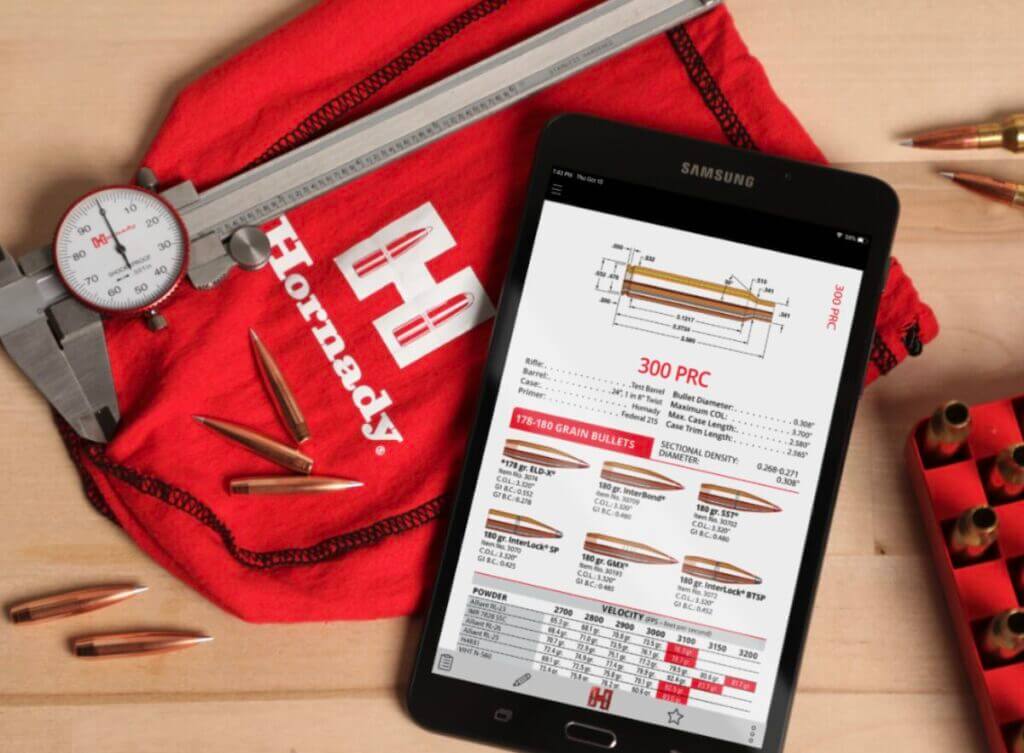 The reloading app from Hornady.