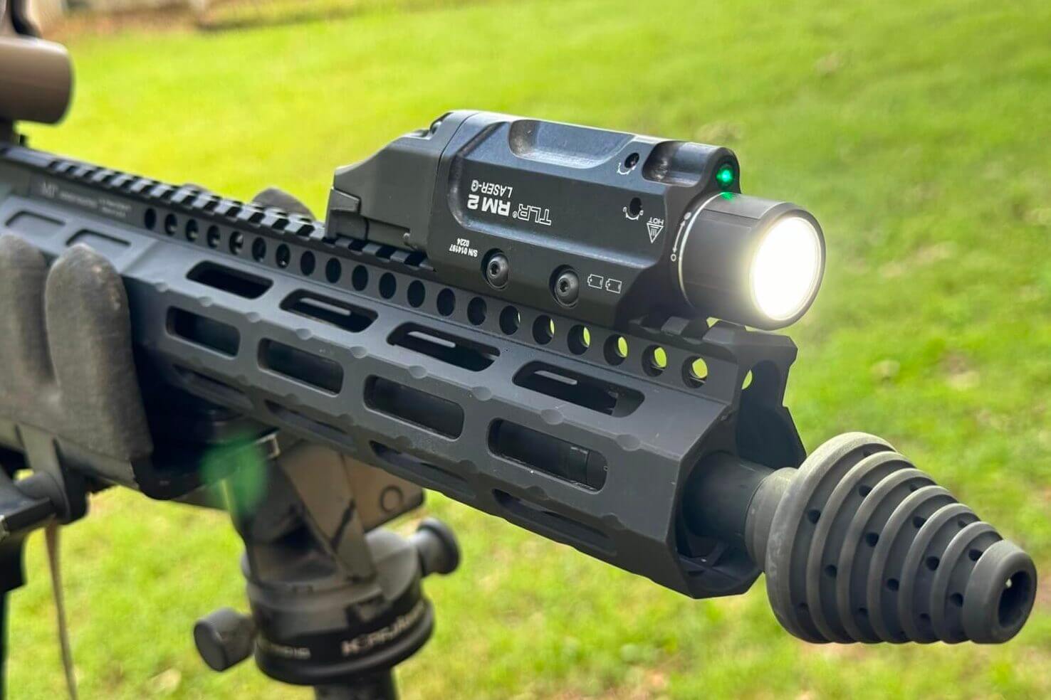 Streamlight TLR RM 2 mounted to a rifle