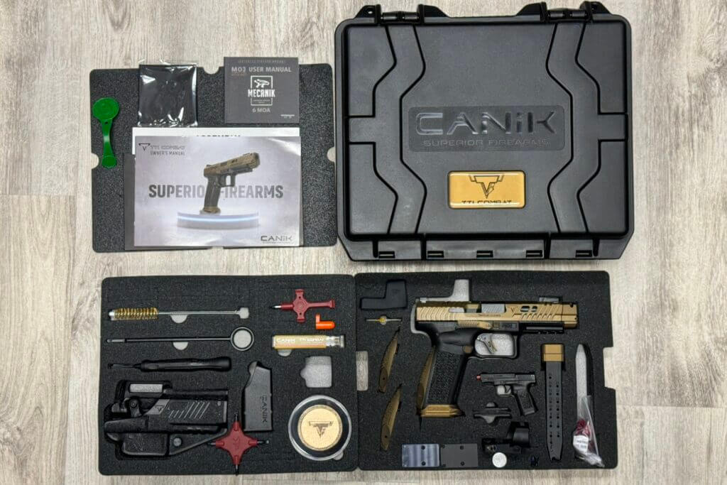 Unboxing the CANik TTI Combat pistol