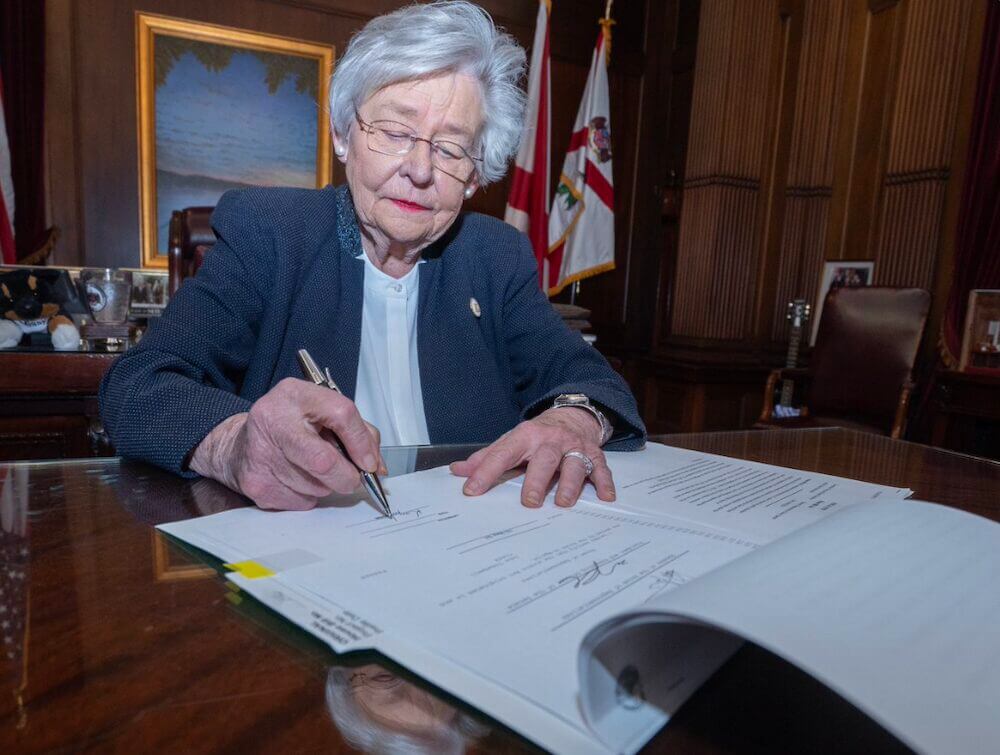 Alabama Gov. Kay Ivey Signs 2A Financial Privacy Act