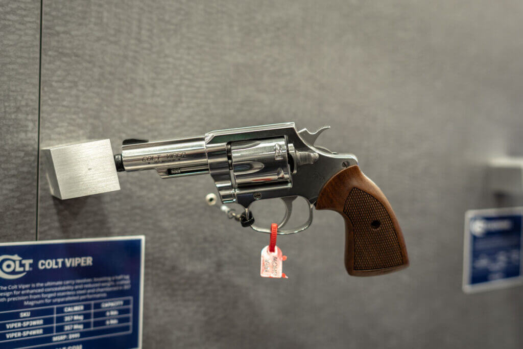 A Colt Viper pictured at NRA 2024. 