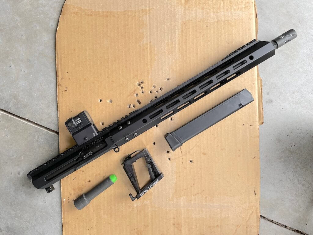 9mm conversion kit for an AR15