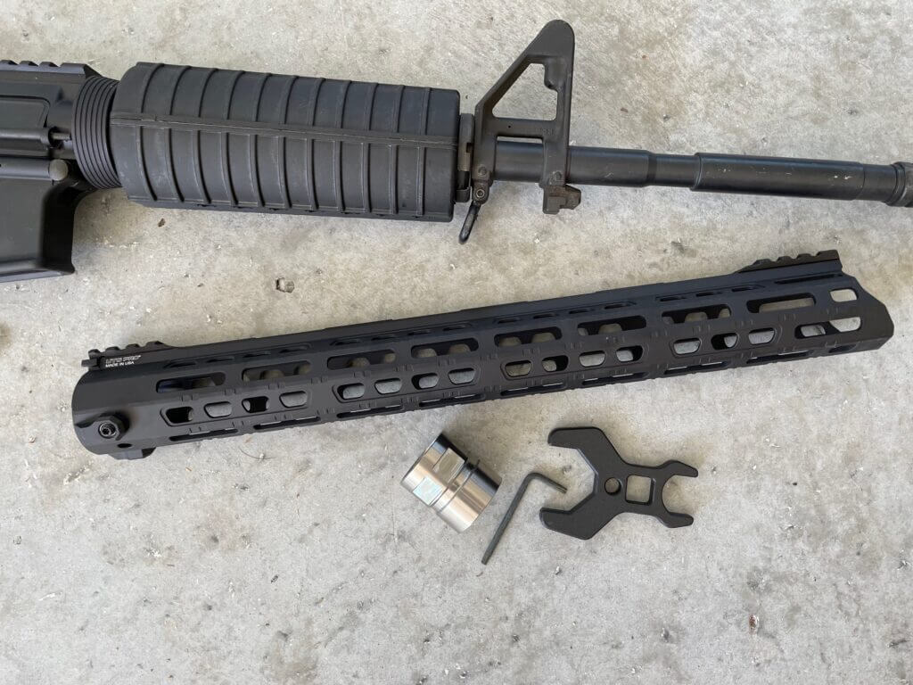 ar15 drop-in and free float hand guards