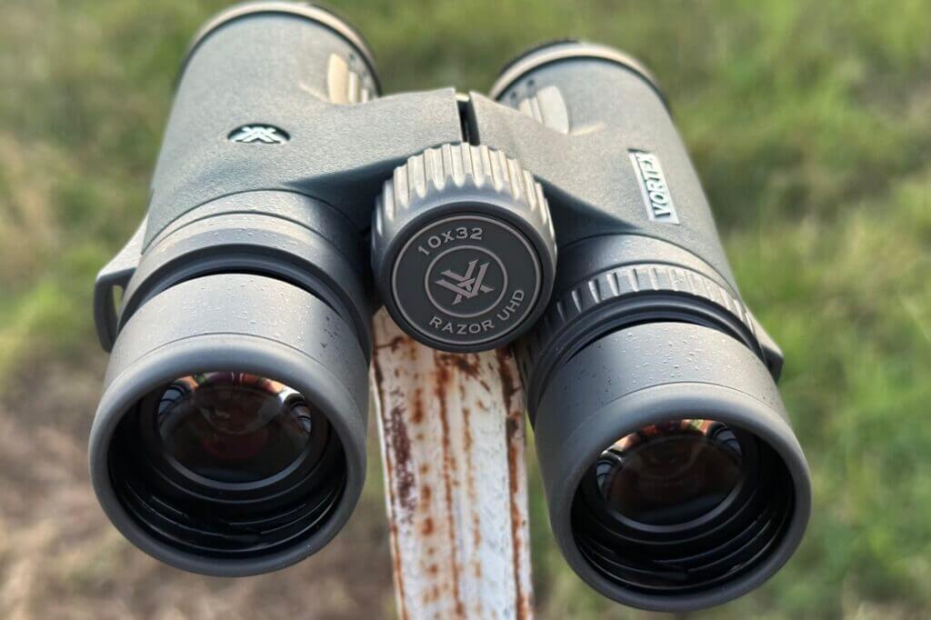 Focus dial on Razor UHD binoculars