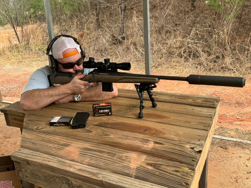 Range time with a Ruger rifle