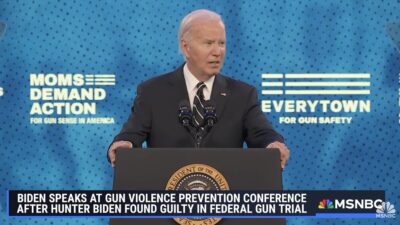 President Biden at the Everytown annual gun safety summit.