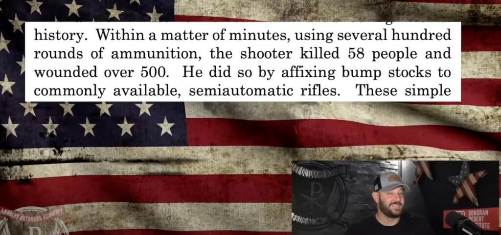 Braden from Langely Outdoors Academy.