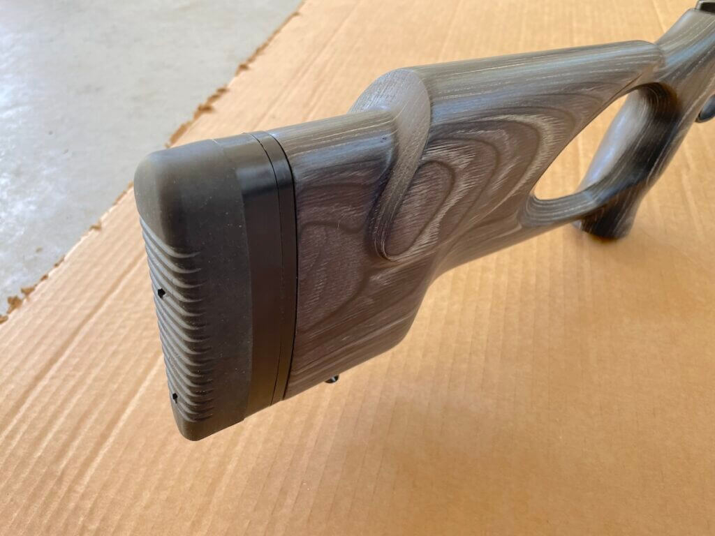 Ruger 10/22 Target buttstock is adjustable for LOP