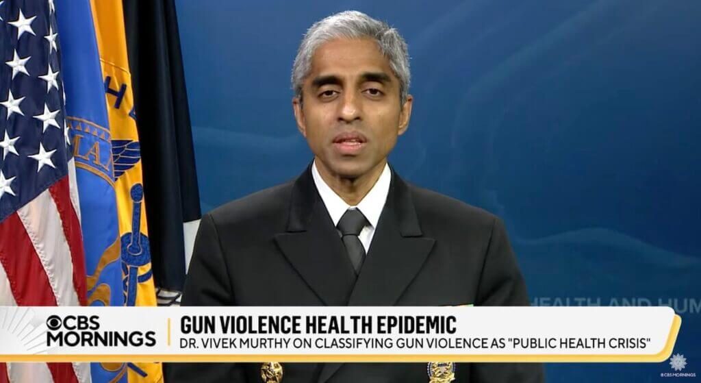 Surgeon General Dr. Vivek Murthy on CBS Mornings.