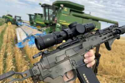 Keeping the EP-8 with me during harvest while mounted on a Brownells BRN-180s 