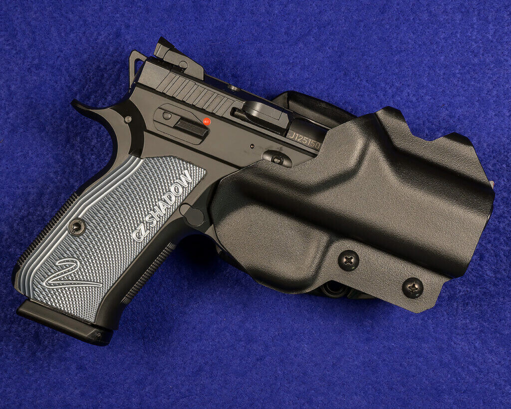 CZ Shadow 2 Compact in holster