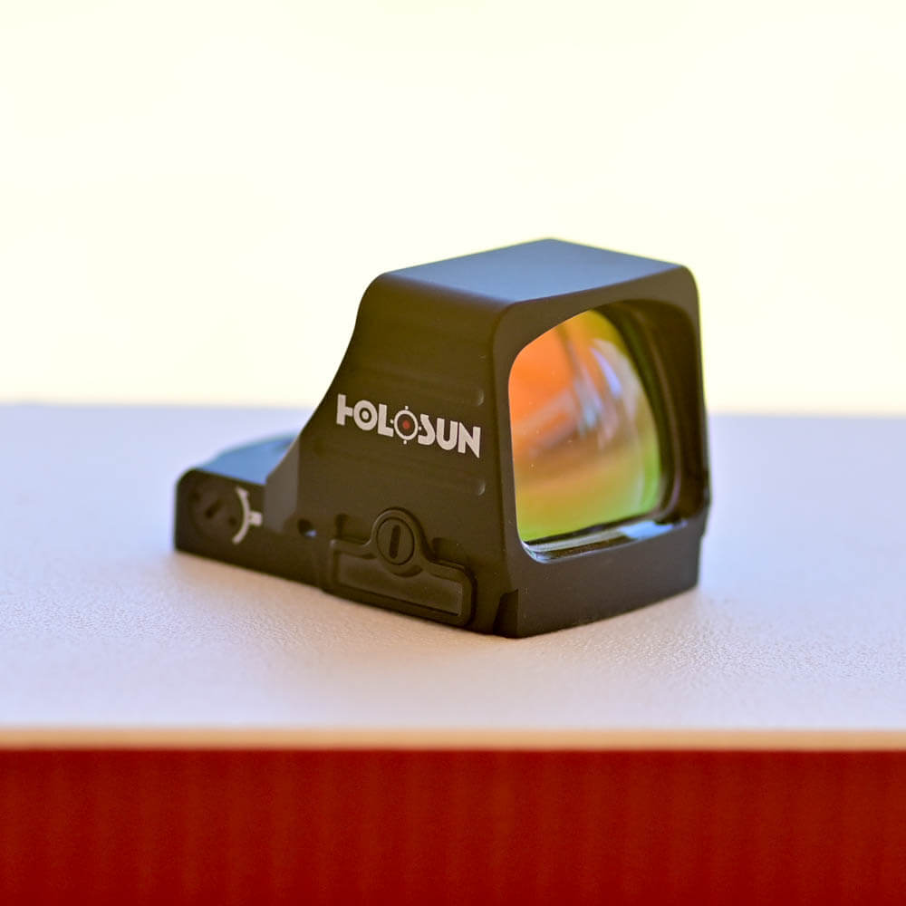 Holosun 507 Comp, bigger lens and reticles.