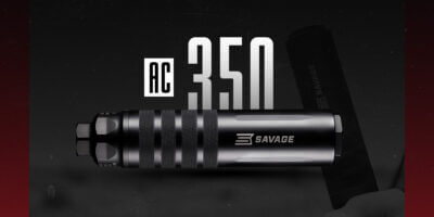 Savage's new AC350 suppressor.