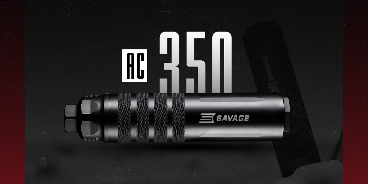 Savage Arms: New AC350 AccuCan Suppressor 