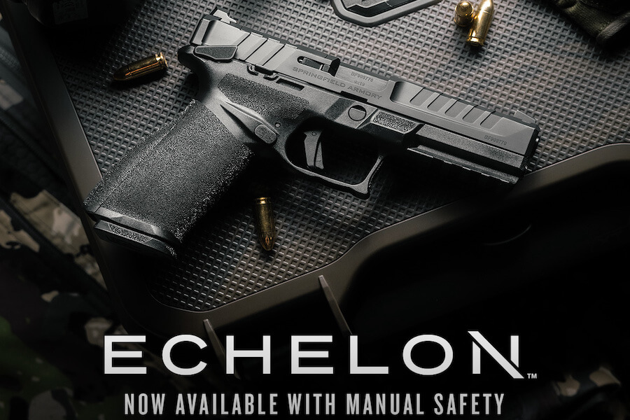 Echelon 4.5F 9mm Pistol with Manual Safety