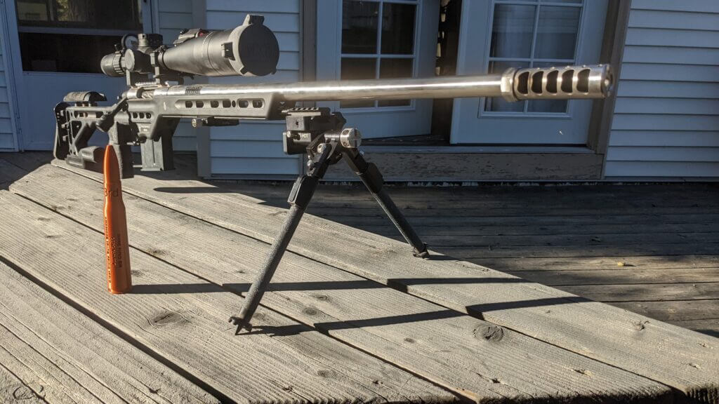 Masterpiece Arms PMR Pro in 6.5 Creedmoor with Leupold mark 5 scope