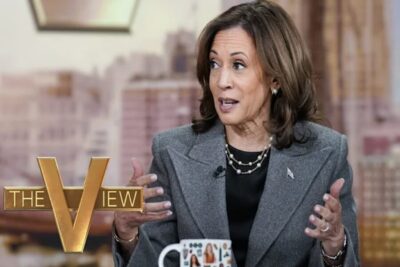 Kamala Harris on the view.