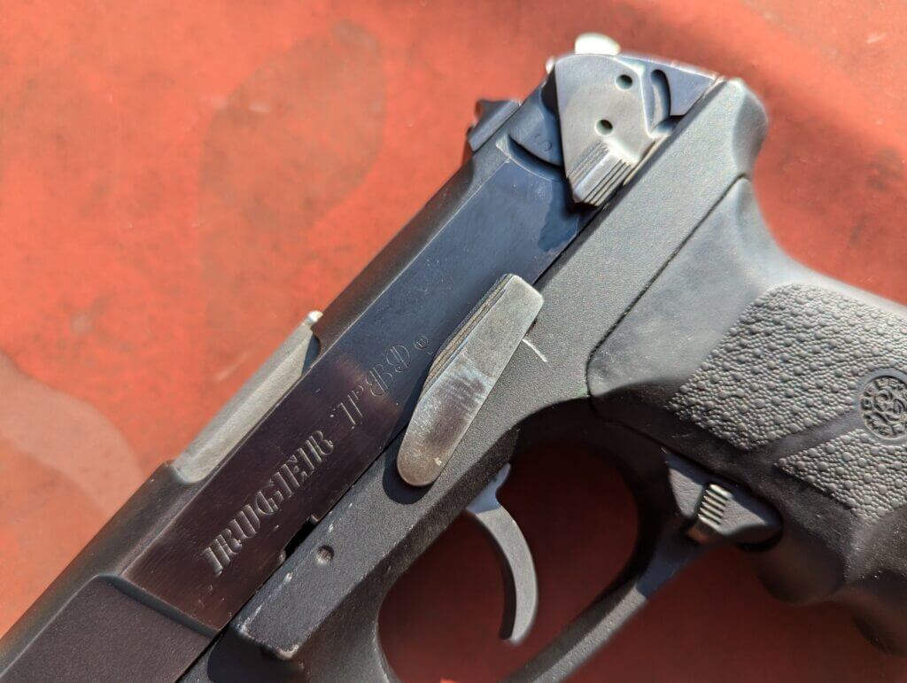 Ruger P89 Slide release