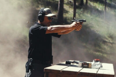 On the range with the Ruger/Magpul RXM 9mm pistol