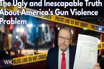 The Ugly Truth About America's Gun Violence Problem title page.