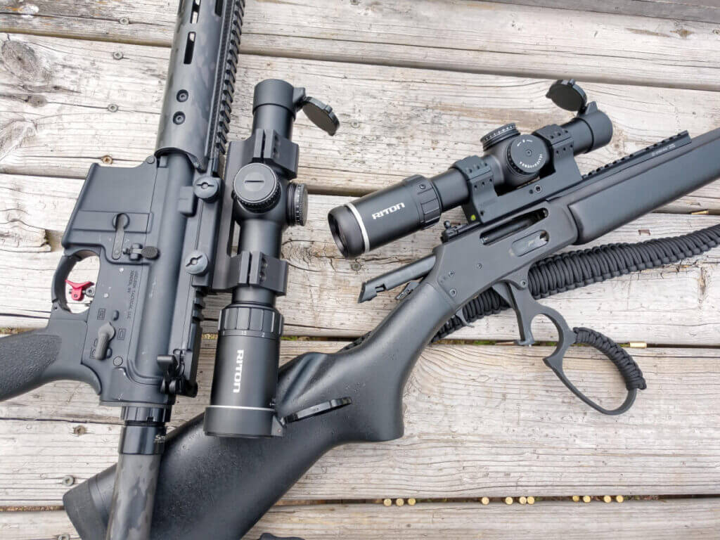 riton optics on long guns