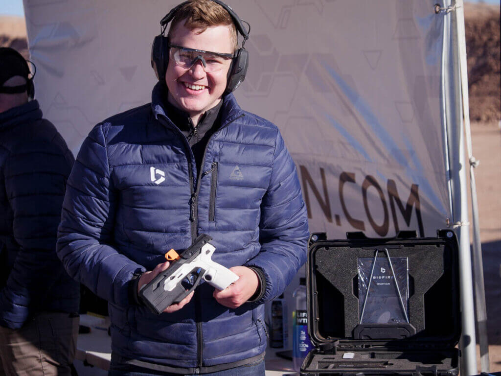 Biofire Smart Gun at SHOT Show 2025.