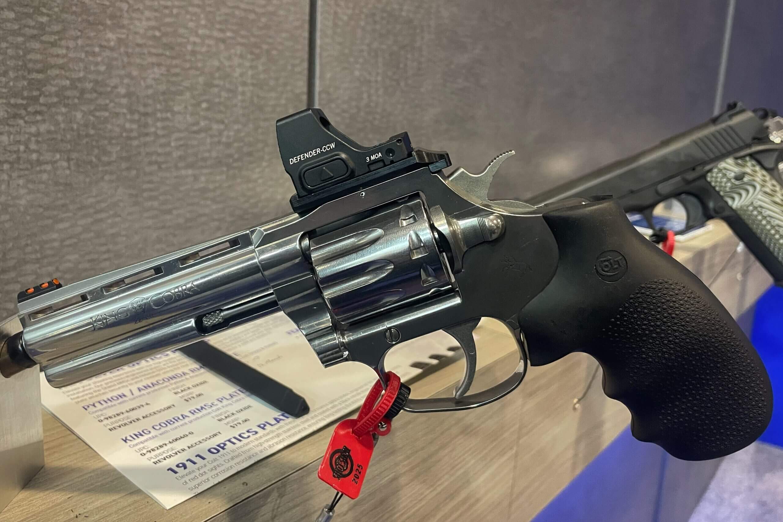 Mount A Red Dot to Your Colt Wheel Gun! — SHOT Show 2025