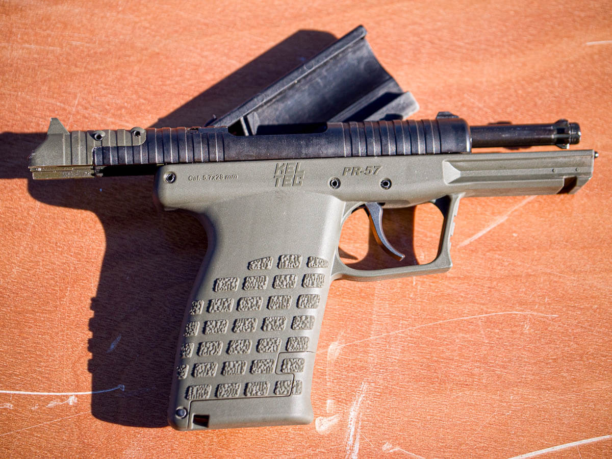 Finally! A Pistol with a CLIP! KelTec PR57