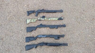 Home defense shotgun cover