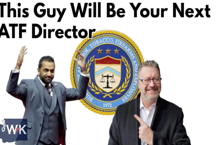 Screen grab for next ATF director Kash Patel.