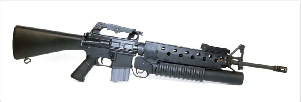 M203 grenade launcher used by Rangers at Omar Torrijos Airport