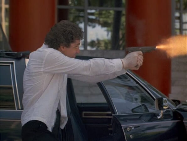 Miami Vice Jim shooting Mozambique drill 