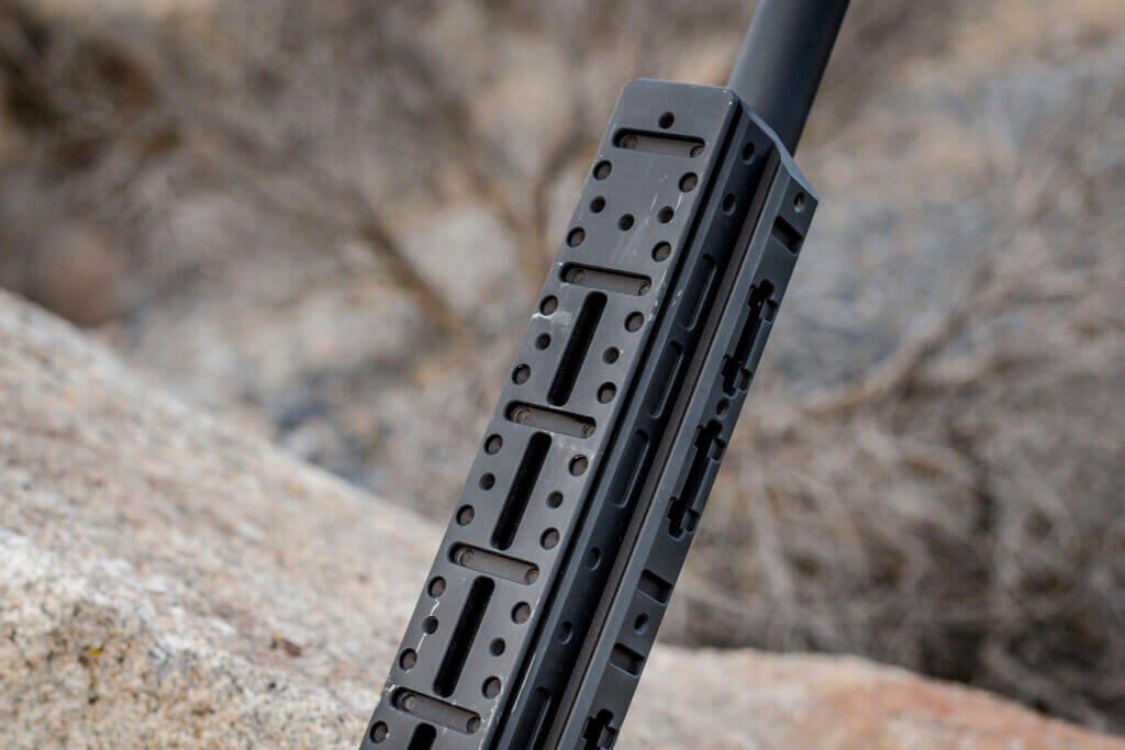 Understde of rifle stock