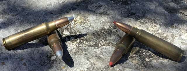 bullets on the ground 