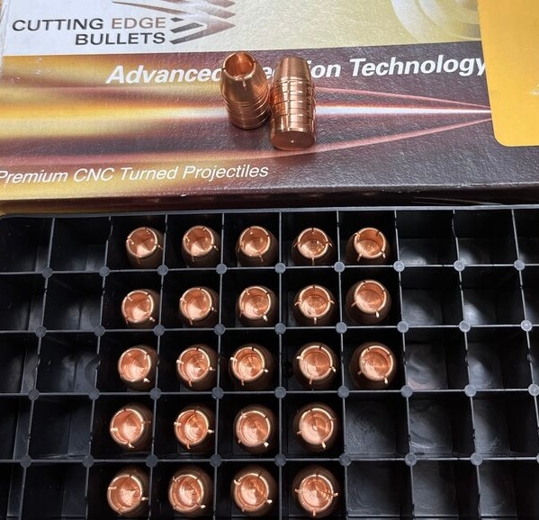 cutting edge bullets in a case