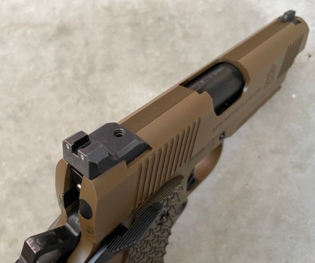  TRP 4.25" CC tritium sights