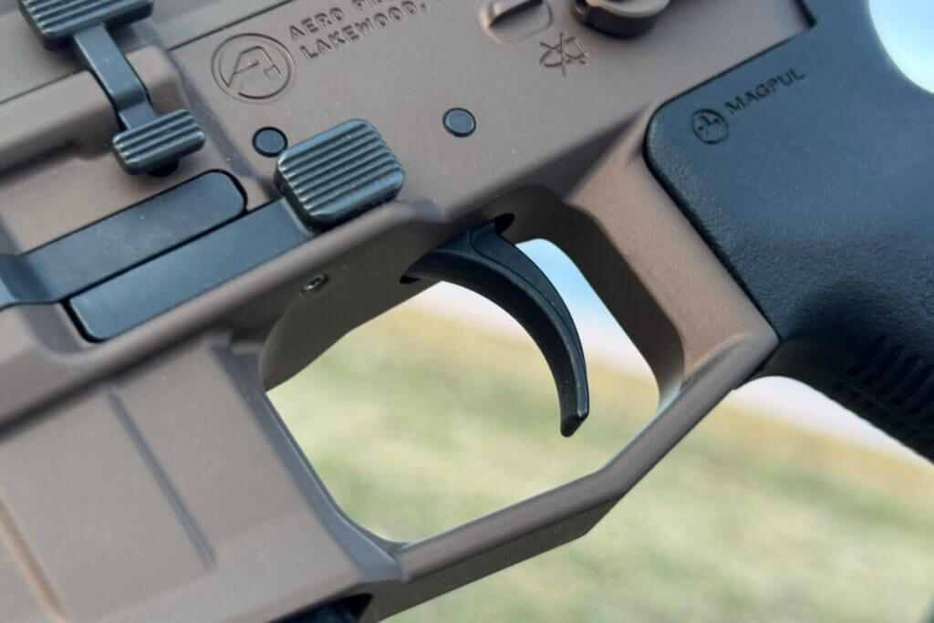 AR-15 lower receiver and trigger