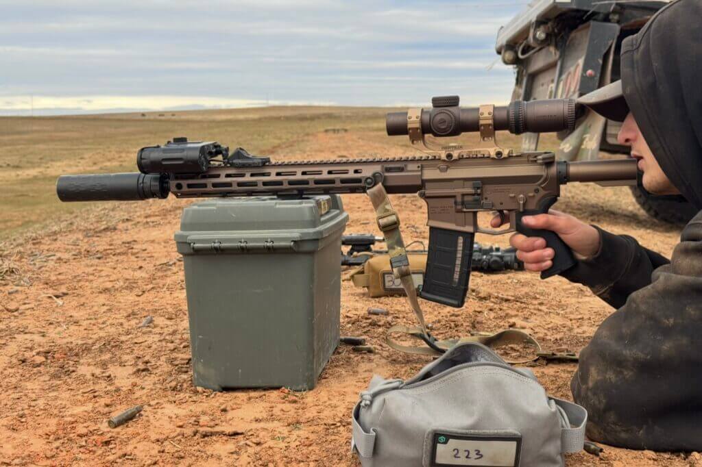 shooting Aero Precision M4E1