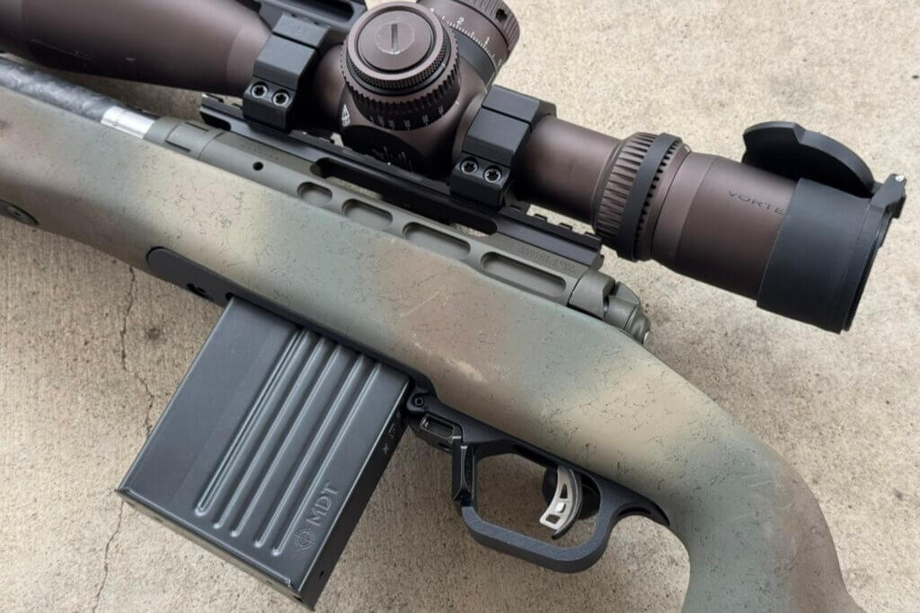 Deep magazine pockets on Savage 110 PPR