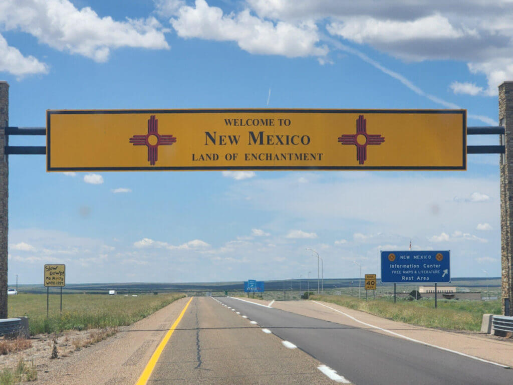 new mexico state sign