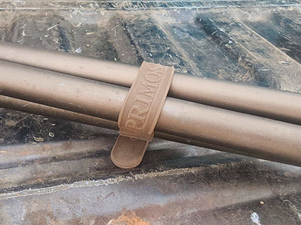 rubber strap on tripod legs