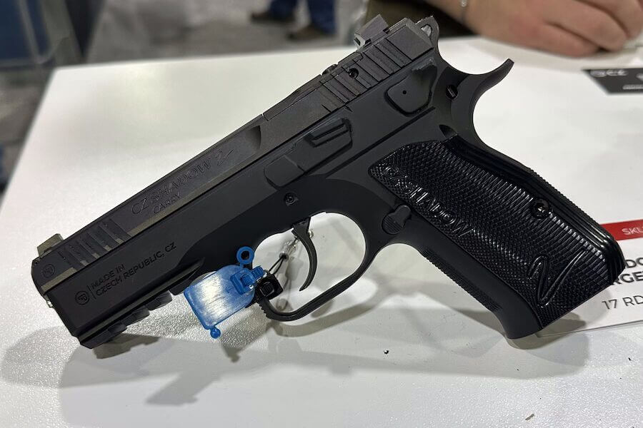 The CZ Shadow 2 carry at NRA 2025.