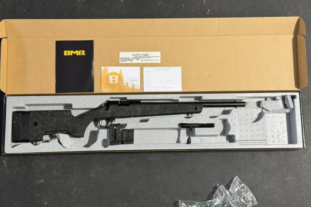 Bergara BMR-X Steel in the box