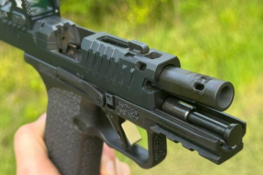 CANiK METE MC9 Prime with slide open