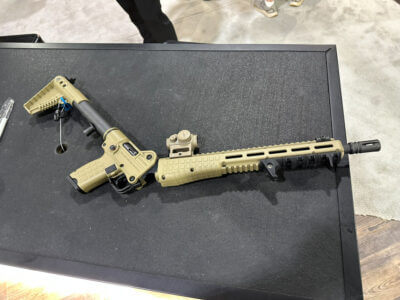 The KelTec SUB2000 in 10mm at NRA 2025.
