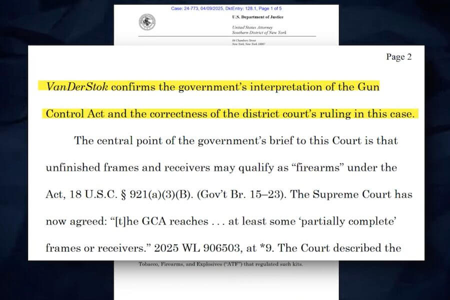 Vanderstock ruling text.