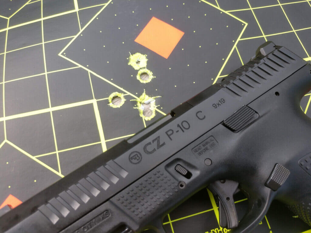 cz p10 c on target