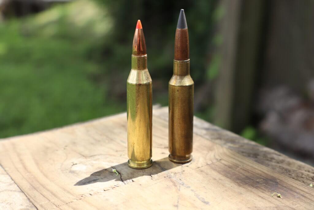 two rounds of ammunition