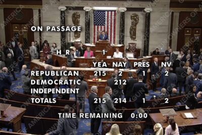 House vote on a bill that includes the Hearing Protection Act.