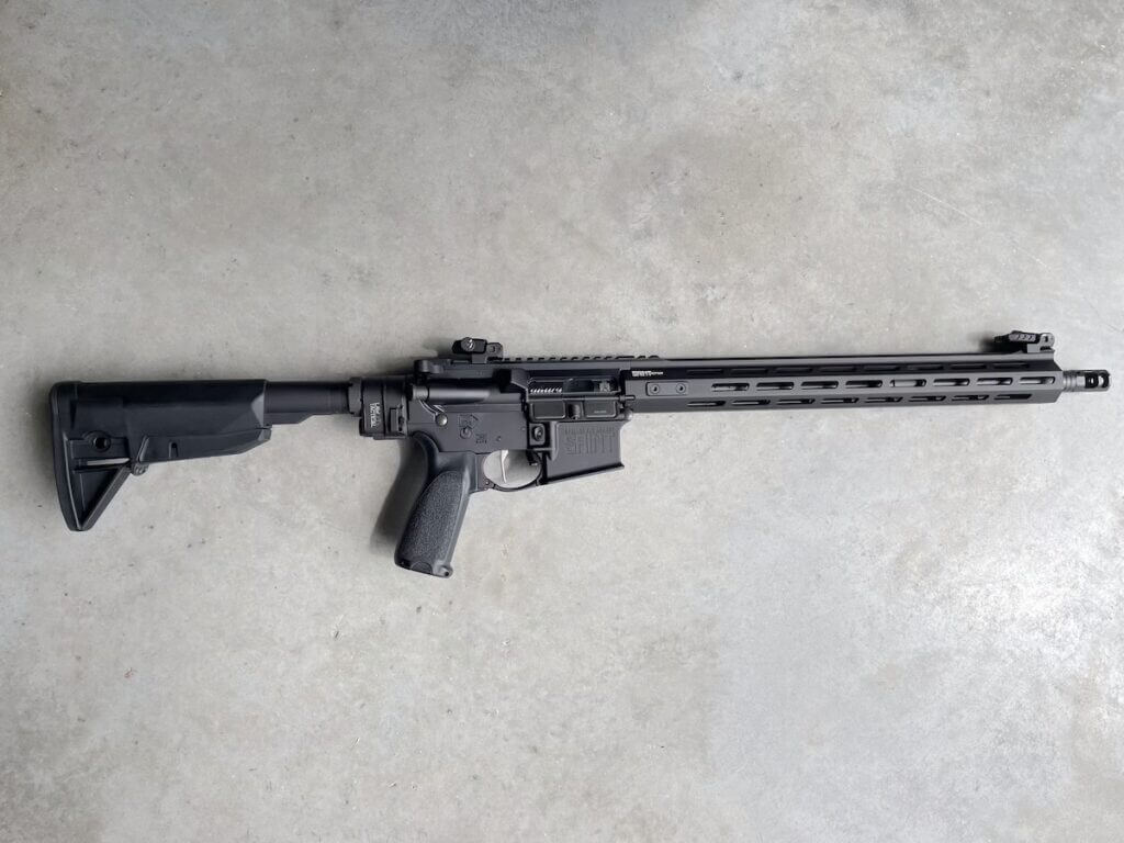 Law Tactical Folding Stock Adapter fully extended